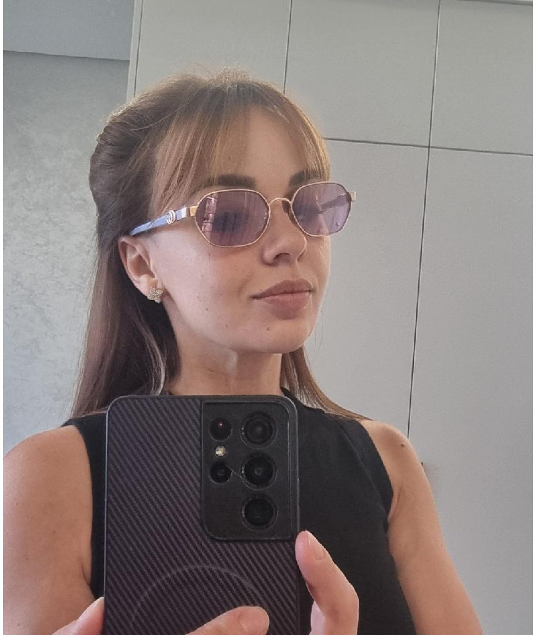 GUCCI Голубые солнцезащитные очки, фото 6