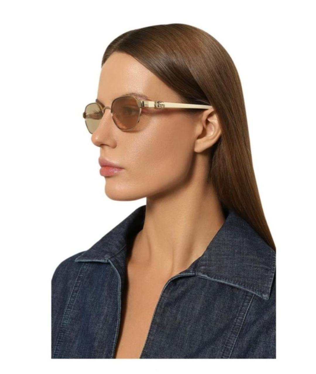 GUCCI Голубые солнцезащитные очки, фото 5