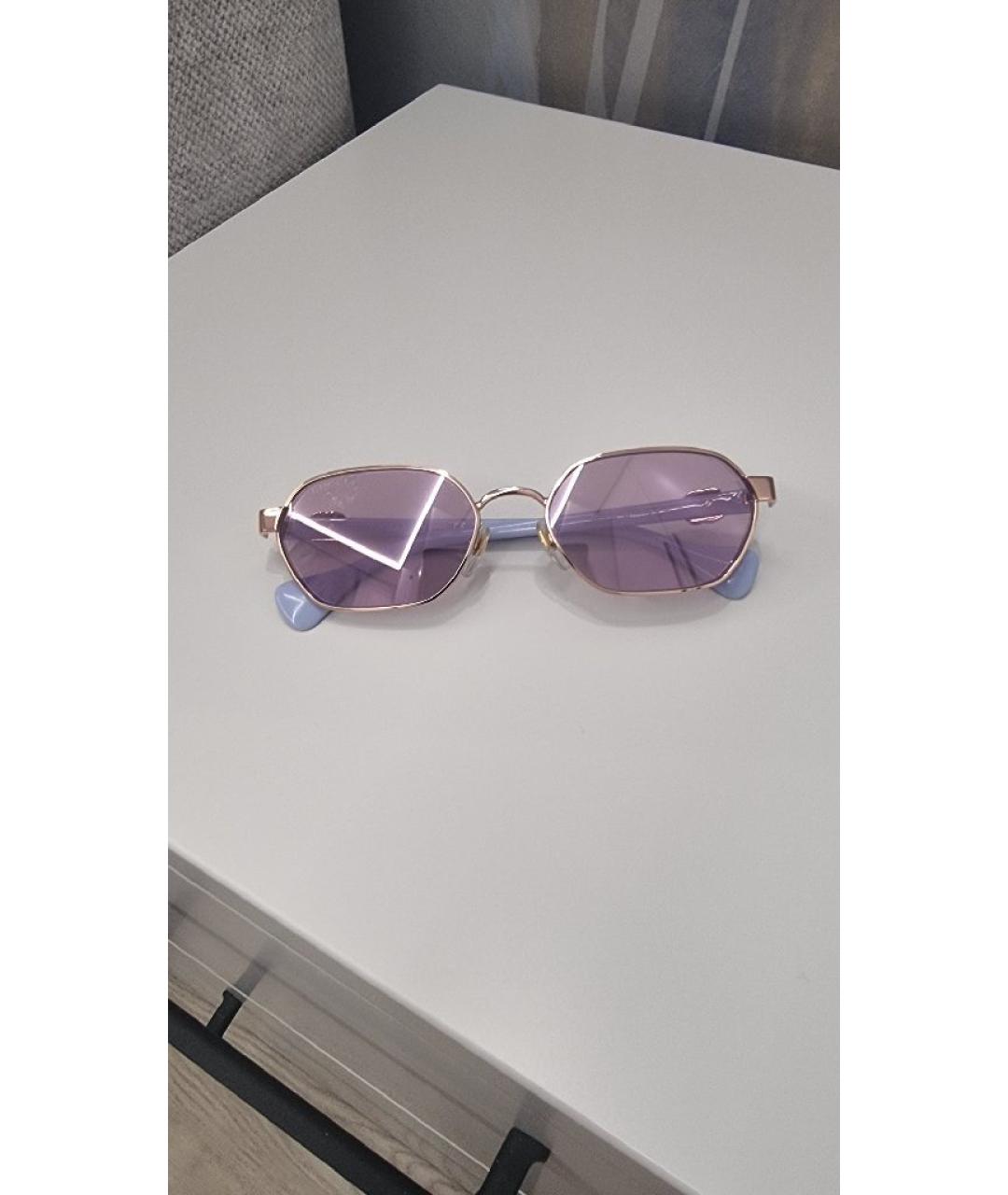 GUCCI Голубые солнцезащитные очки, фото 4