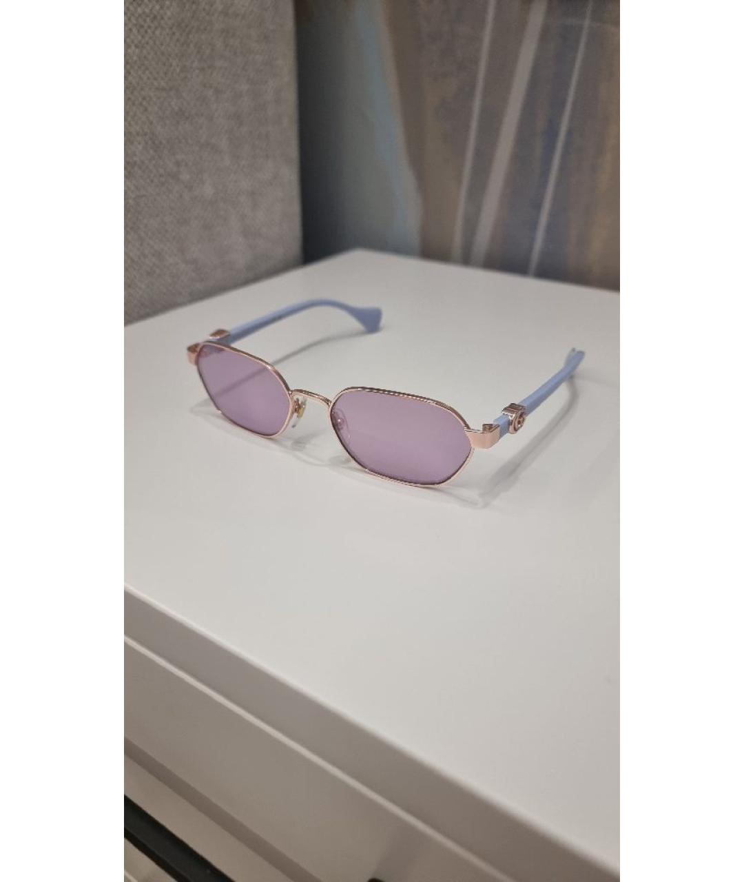 GUCCI Голубые солнцезащитные очки, фото 3