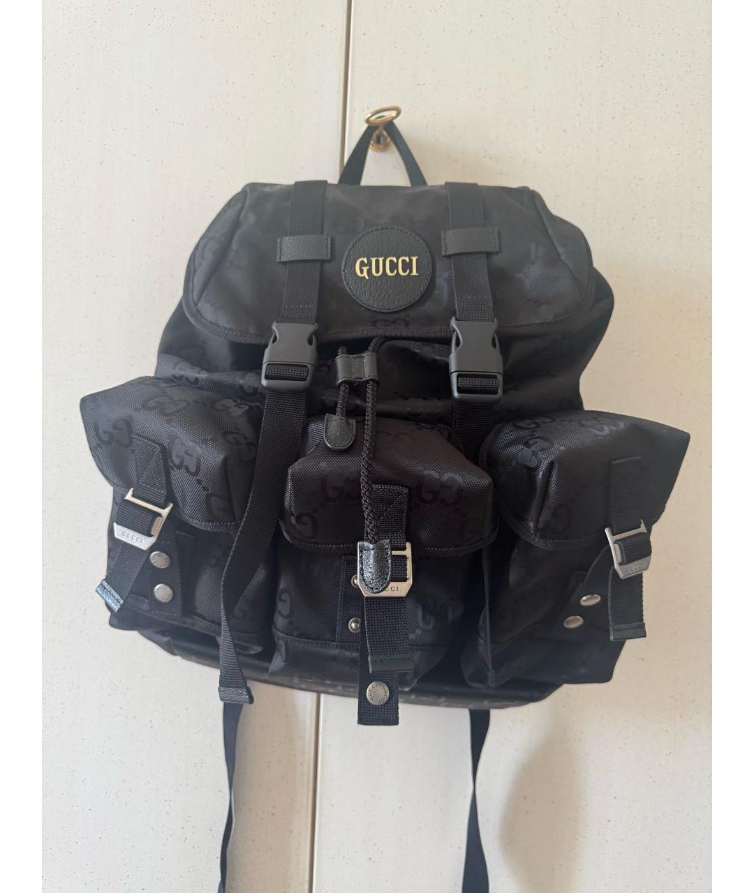 GUCCI Черный рюкзак, фото 3