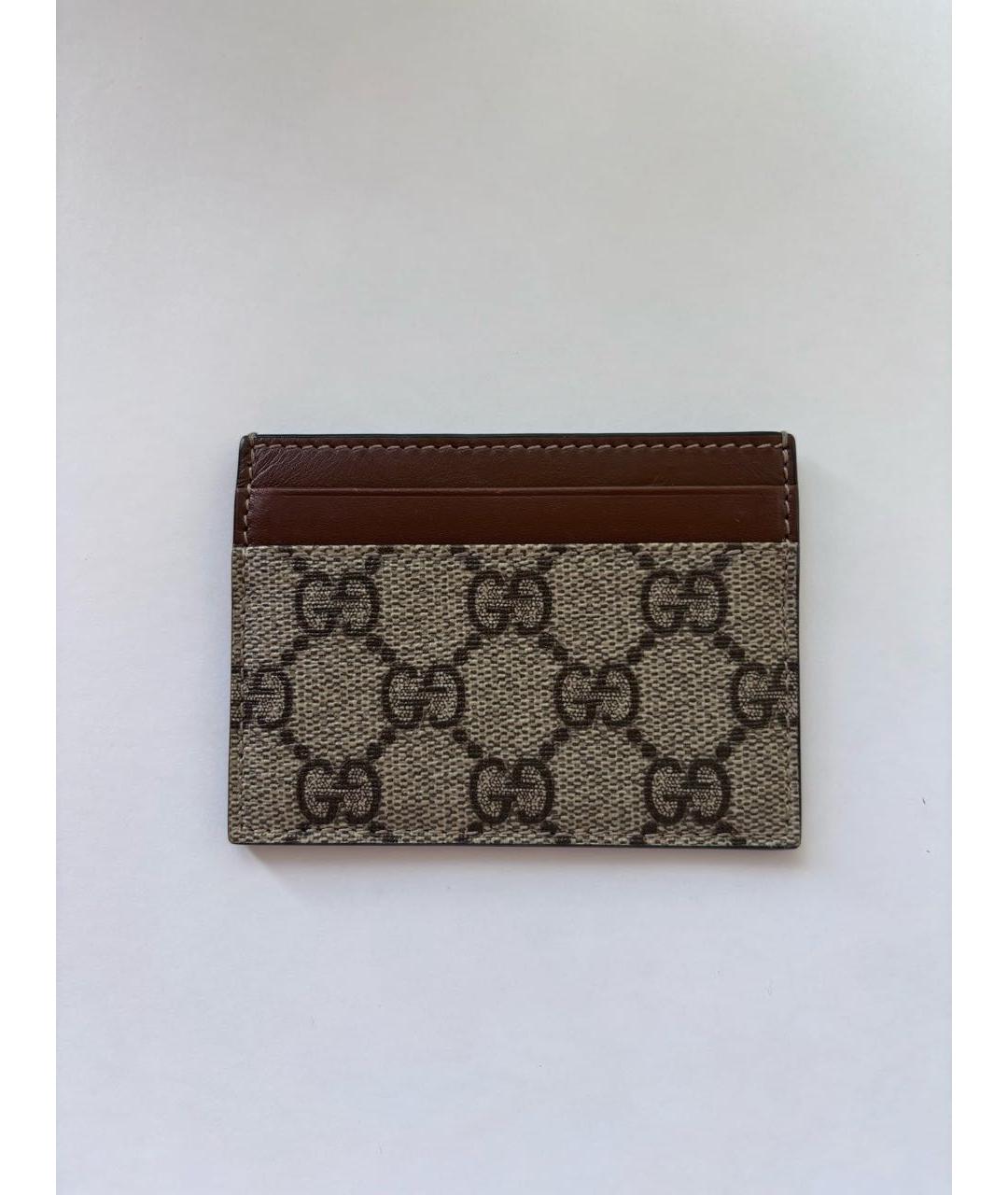 GUCCI Коричневый кардхолдер, фото 5