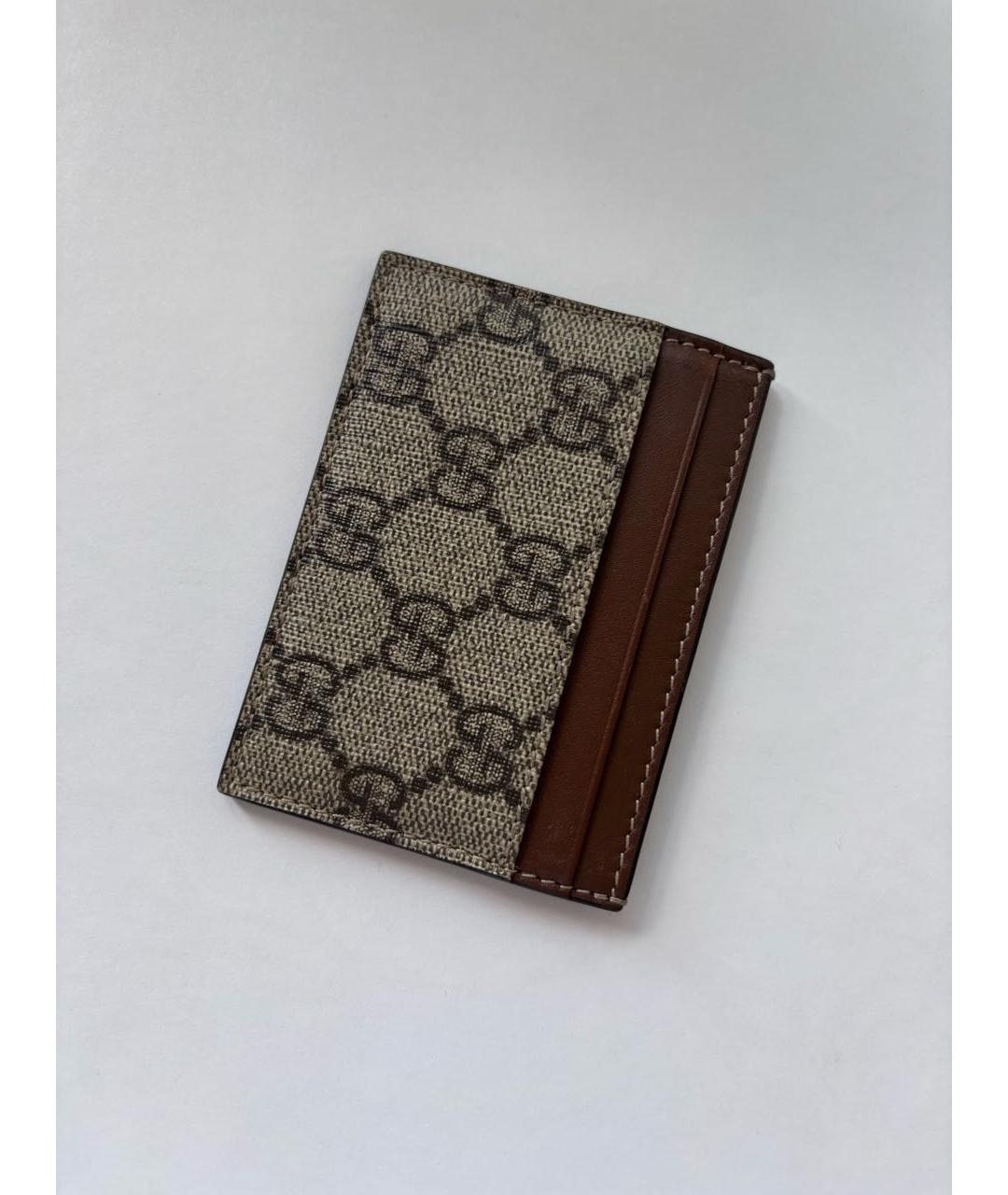 GUCCI Коричневый кардхолдер, фото 2