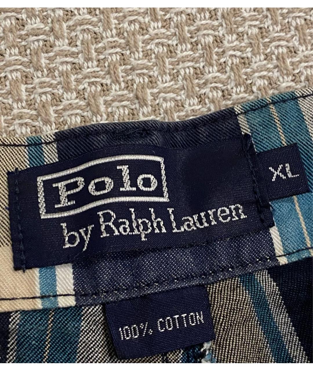 POLO RALPH LAUREN Мульти хлопковые шорты, фото 5