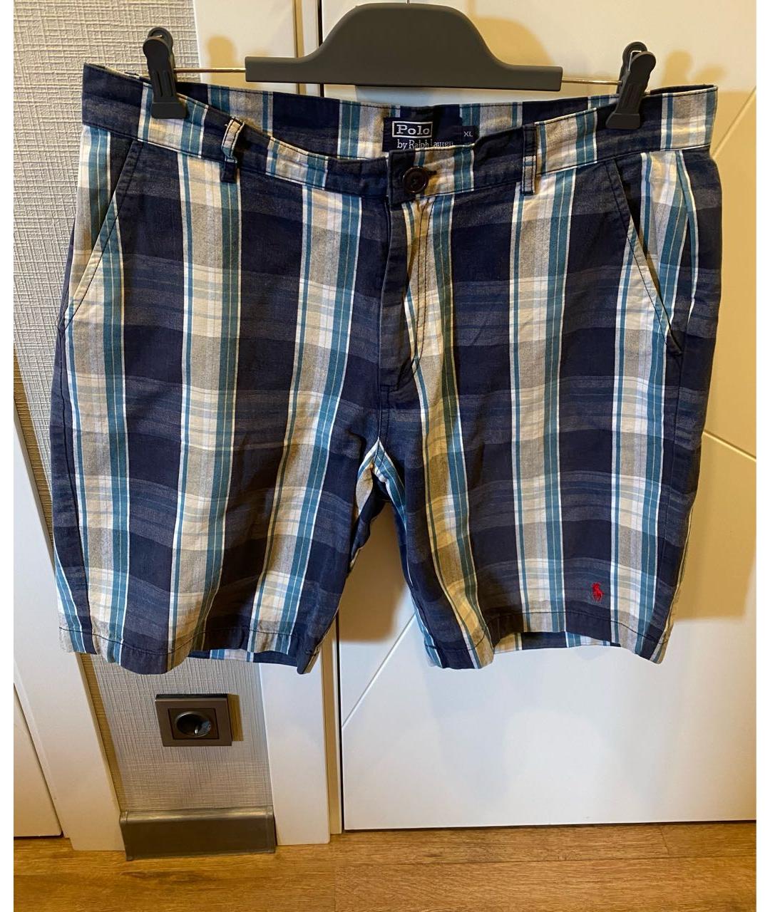 POLO RALPH LAUREN Мульти хлопковые шорты, фото 9