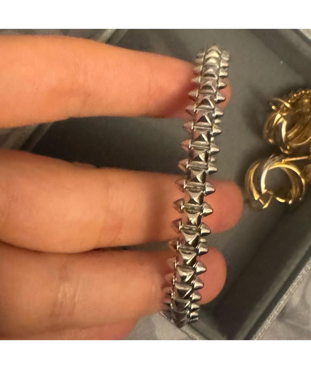 CARTIER Белый браслет из белого золота, фото 5