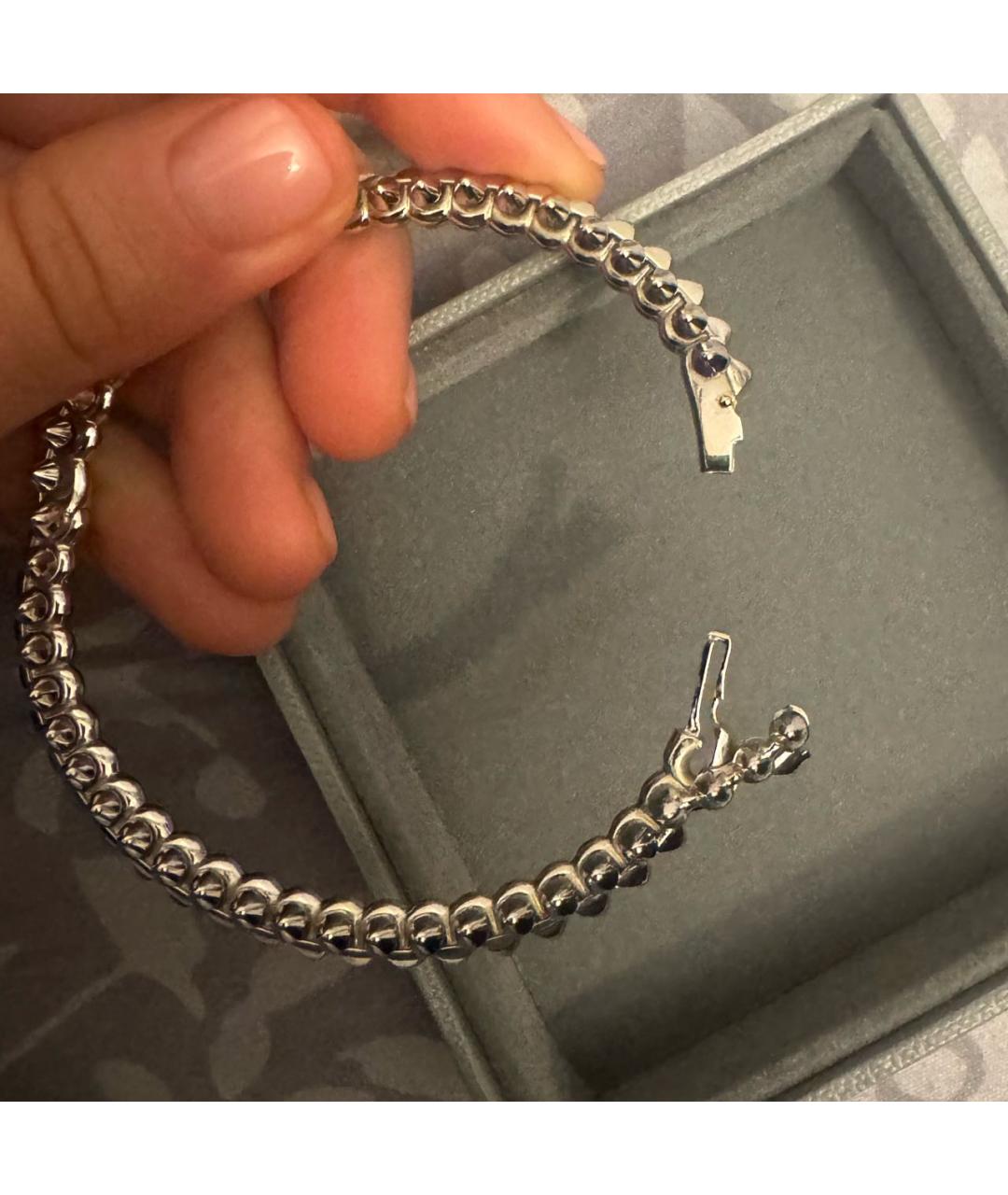 CARTIER Белый браслет из белого золота, фото 6