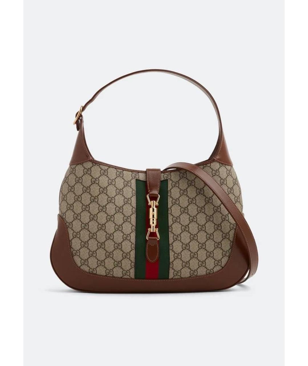 GUCCI Коричневая сумка с короткими ручками, фото 9