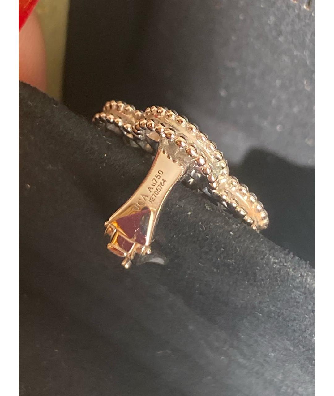 VAN CLEEF & ARPELS Серебряные серьги из белого золота, фото 3