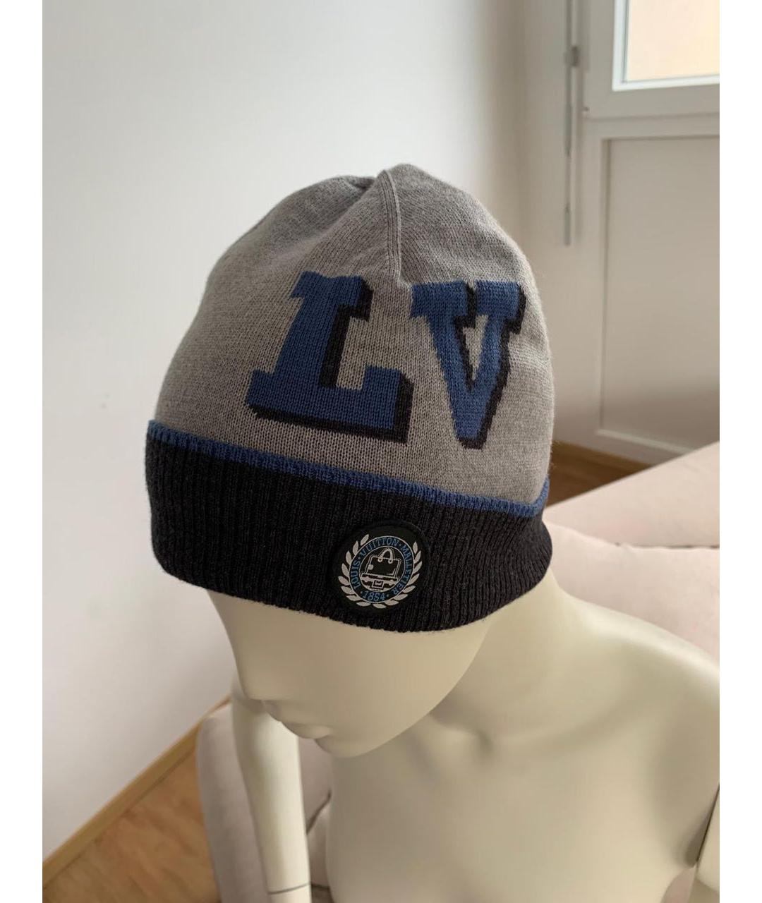 LOUIS VUITTON Шерстяная шапка, фото 4