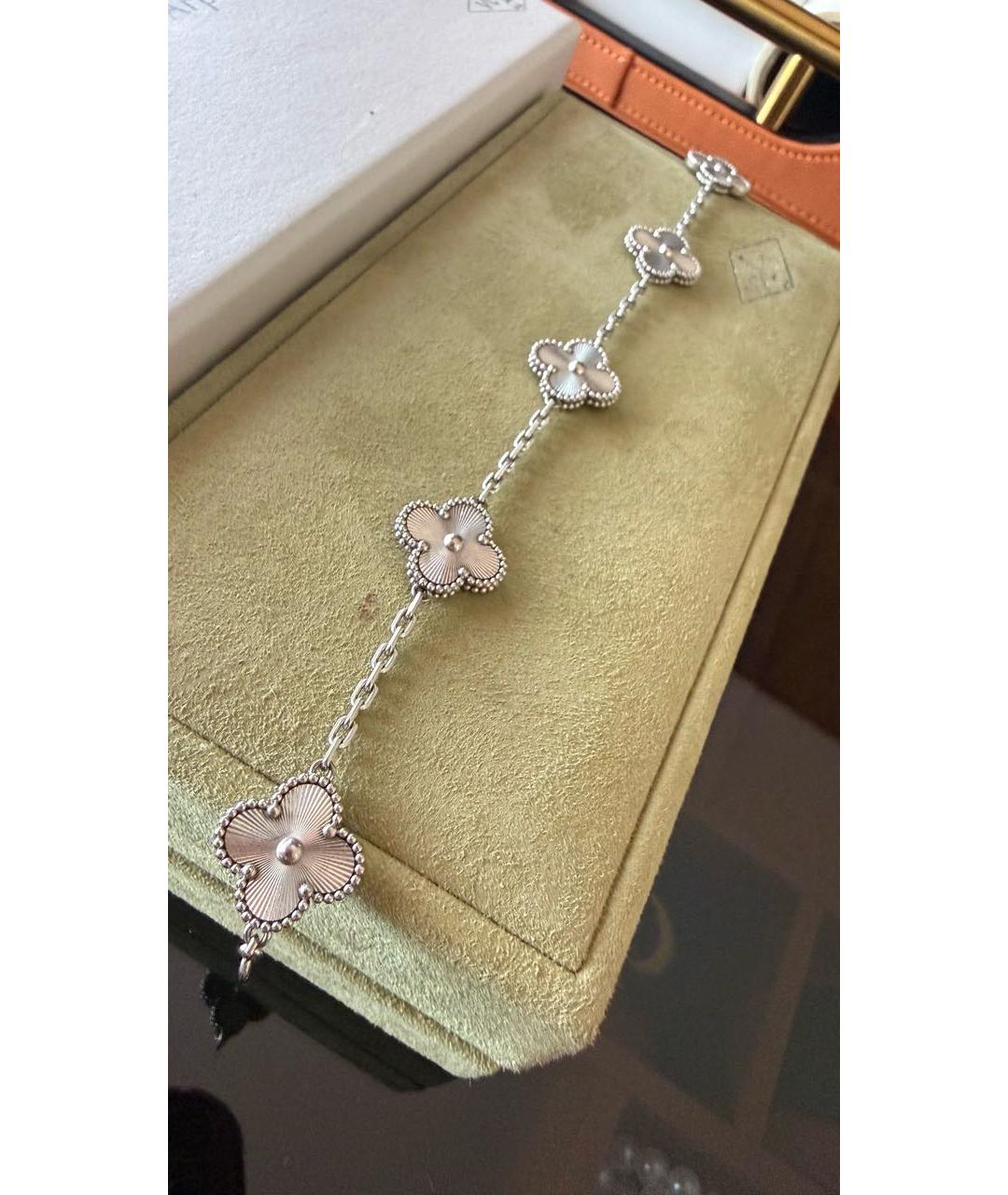 VAN CLEEF & ARPELS Белый браслет из белого золота, фото 3