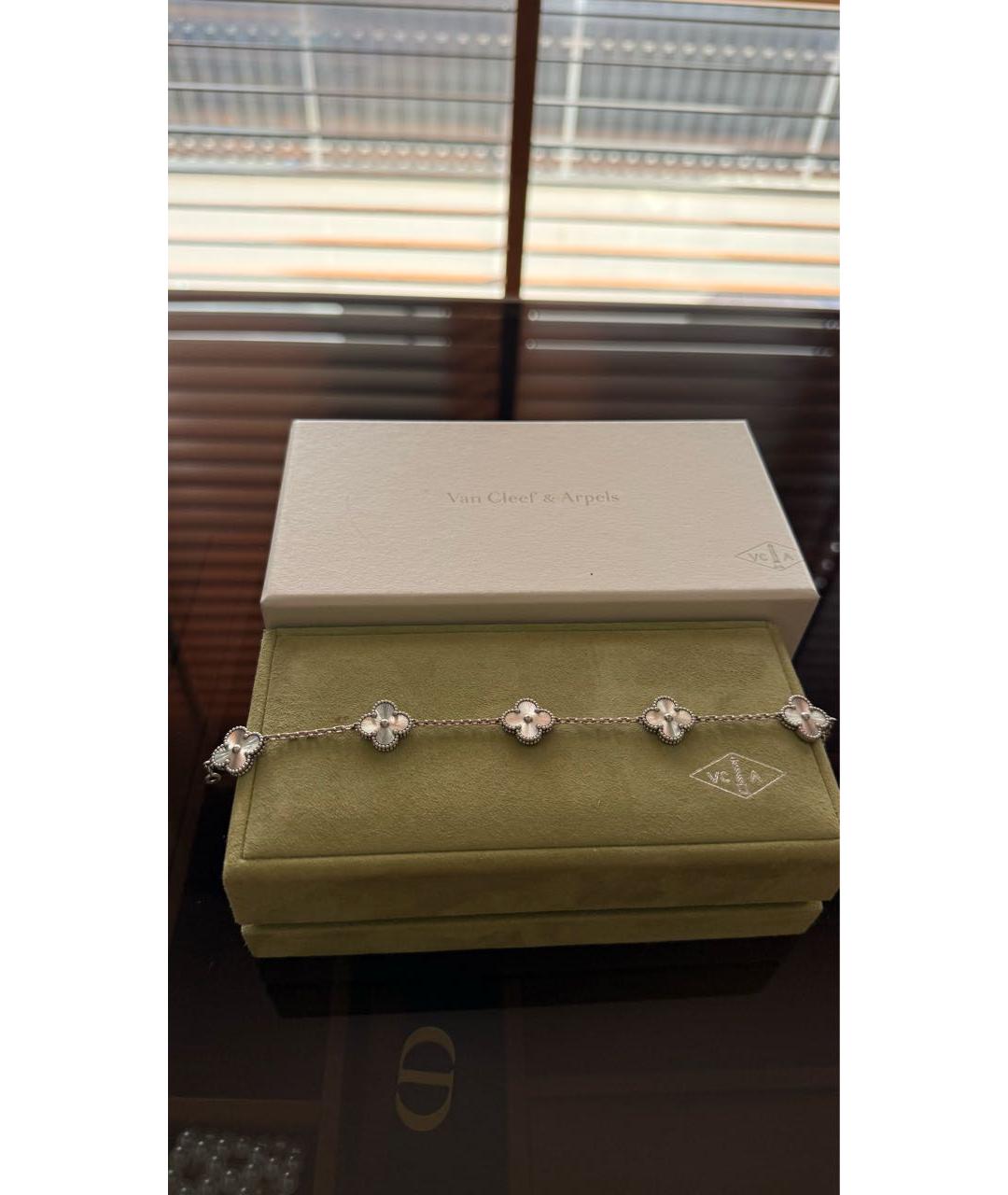 VAN CLEEF & ARPELS Белый браслет из белого золота, фото 4