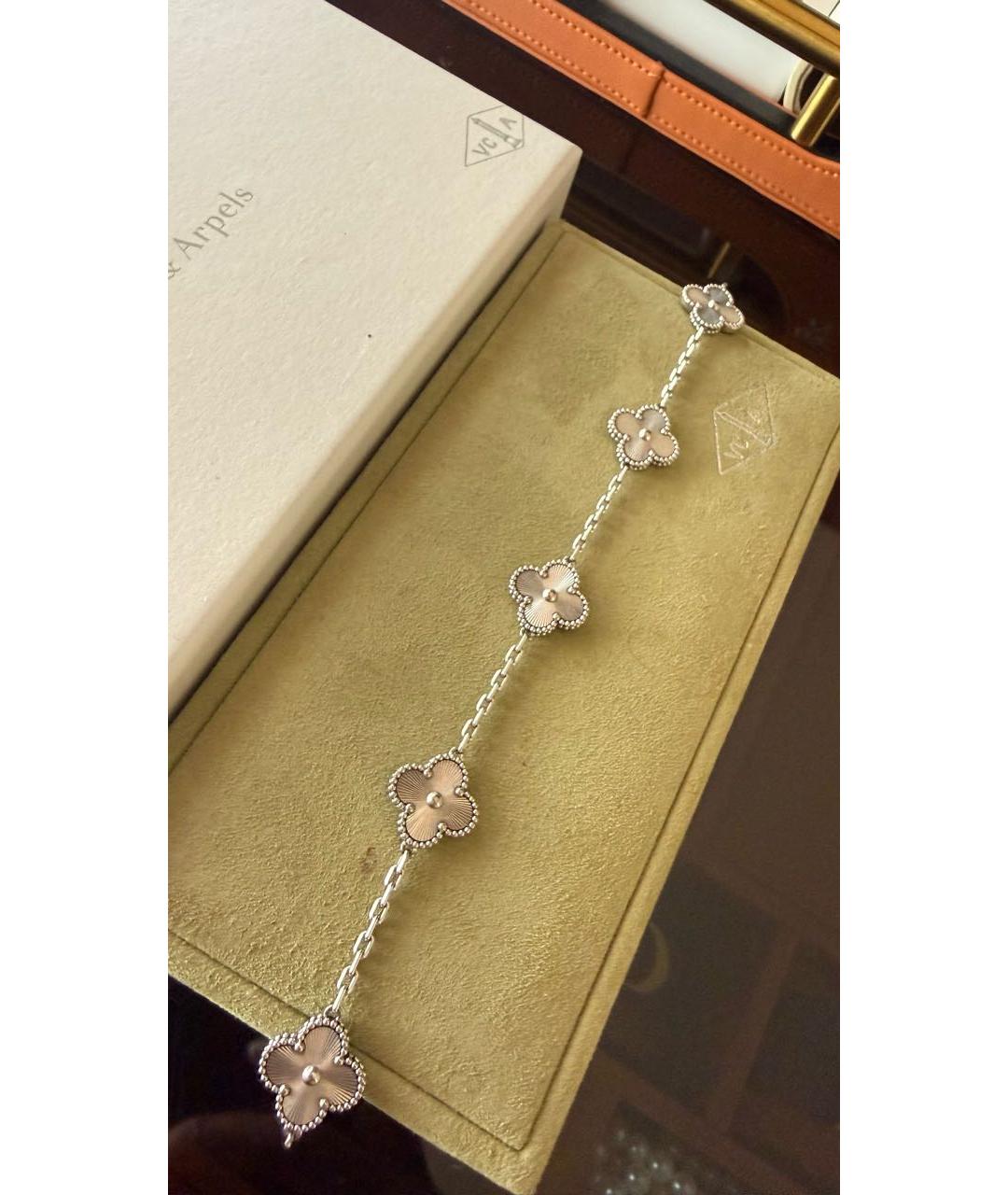 VAN CLEEF & ARPELS Белый браслет из белого золота, фото 2