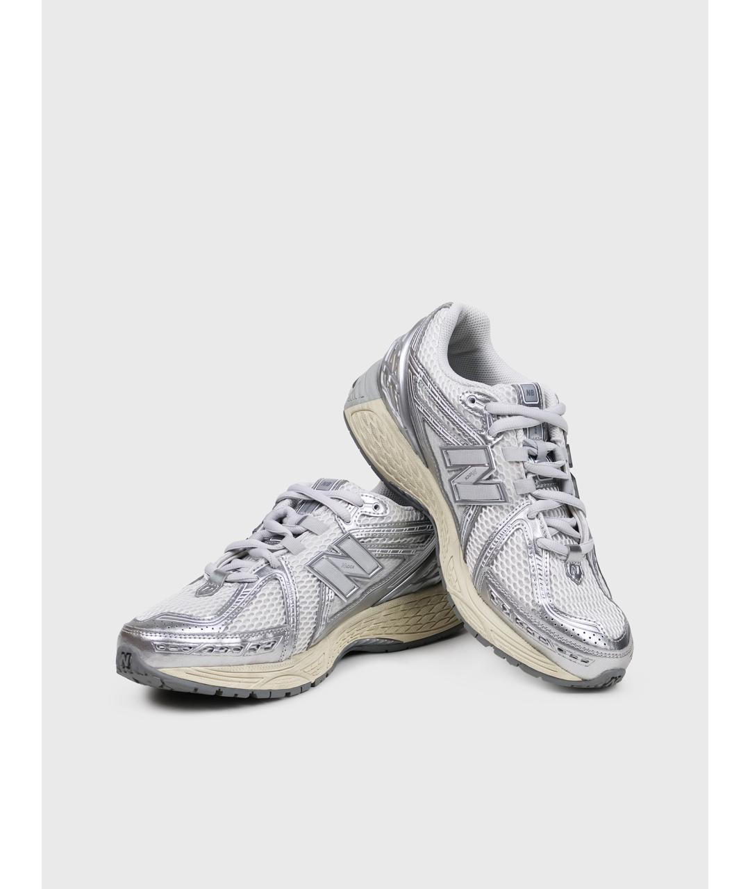 NEW BALANCE Серебряные низкие кроссовки / кеды, фото 5