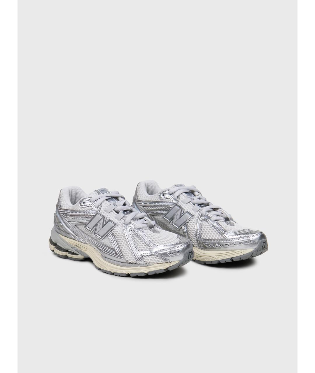 NEW BALANCE Серебряные низкие кроссовки / кеды, фото 2