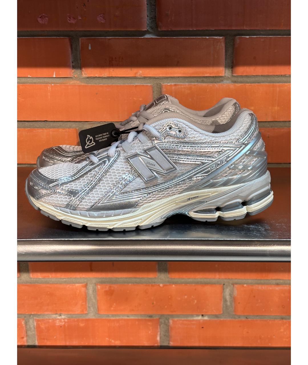 NEW BALANCE Серебряные низкие кроссовки / кеды, фото 7