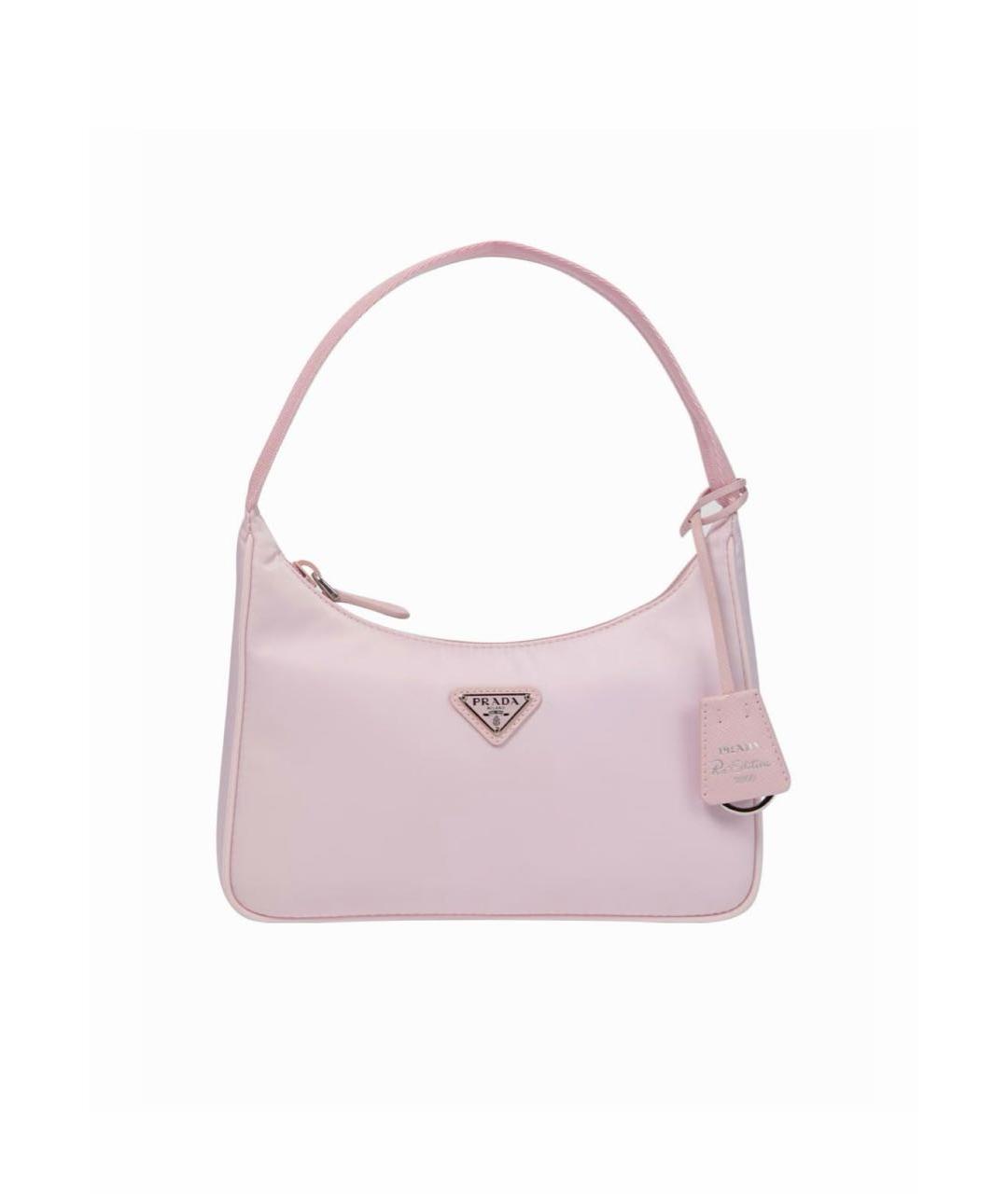 PRADA Розовая сумка с короткими ручками, фото 9