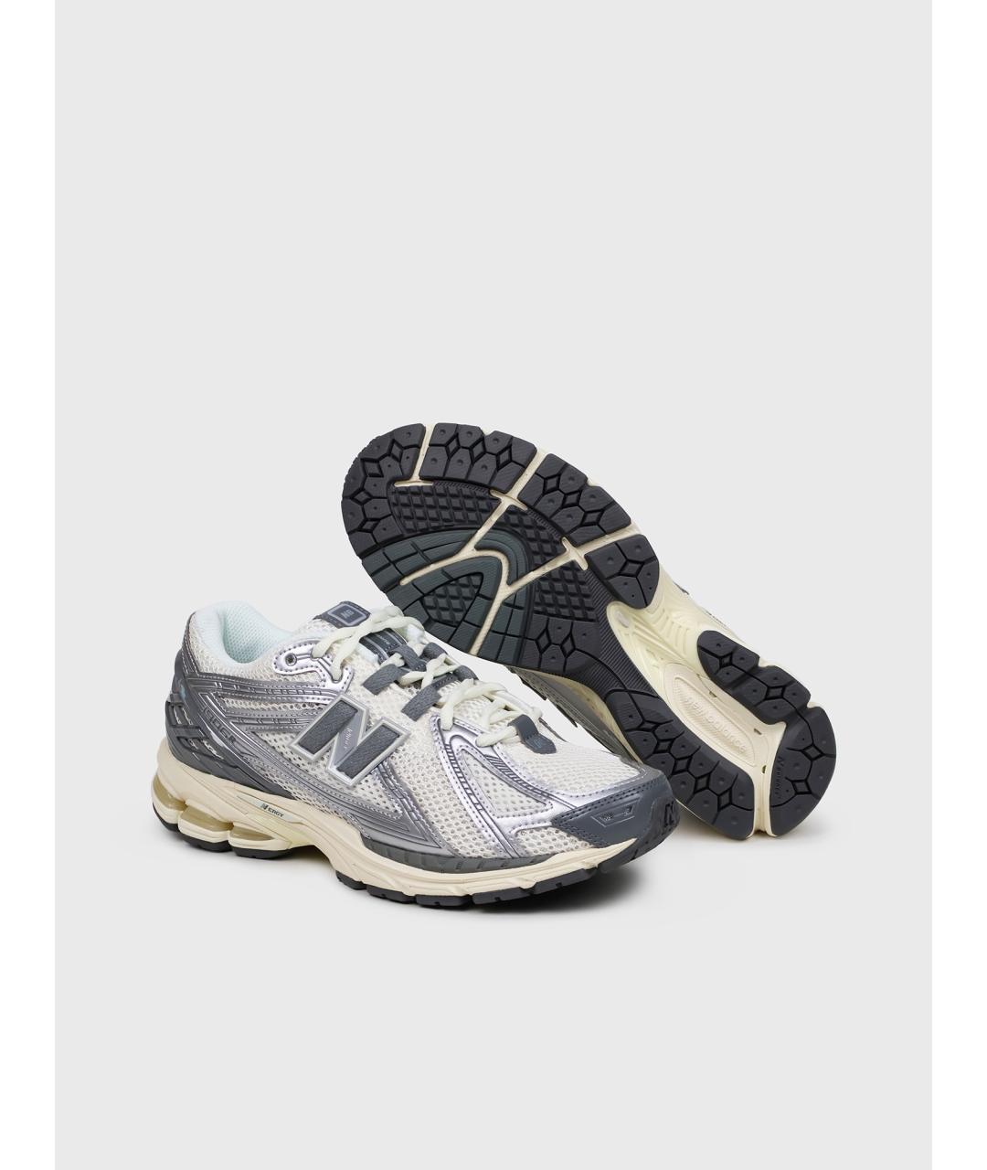 NEW BALANCE Серые низкие кроссовки / кеды, фото 3