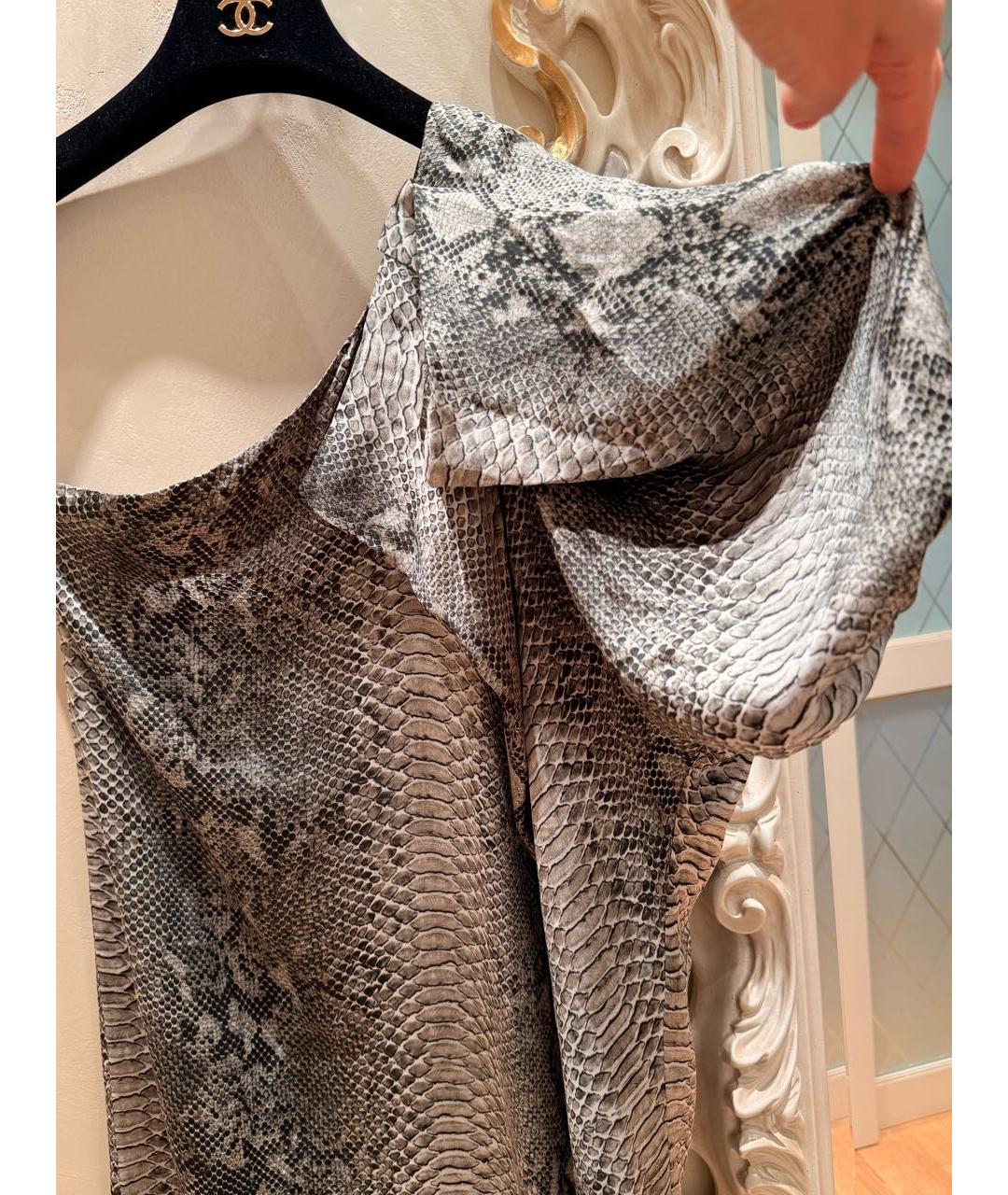 STELLA MCCARTNEY Мульти шелковое повседневное платье, фото 3