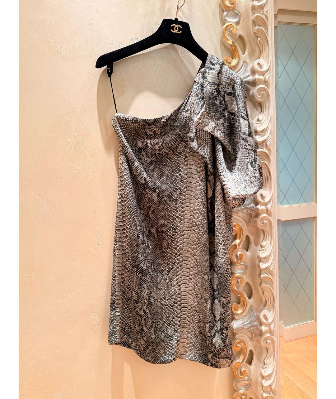 STELLA MCCARTNEY Мульти шелковое повседневное платье, фото 9