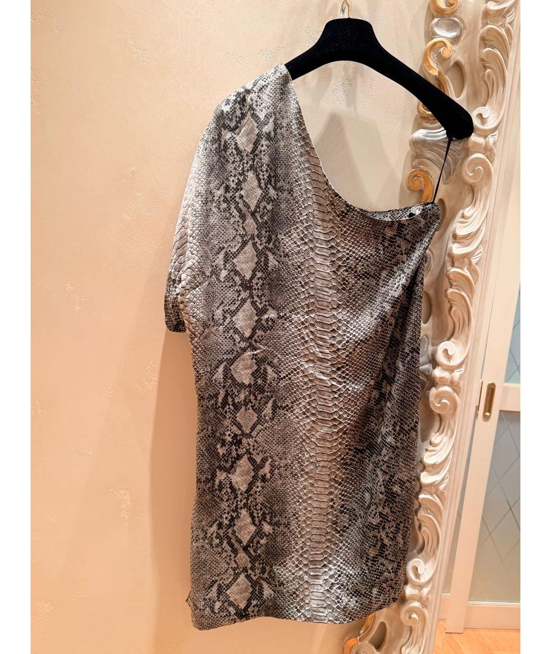 STELLA MCCARTNEY Мульти шелковое повседневное платье, фото 2