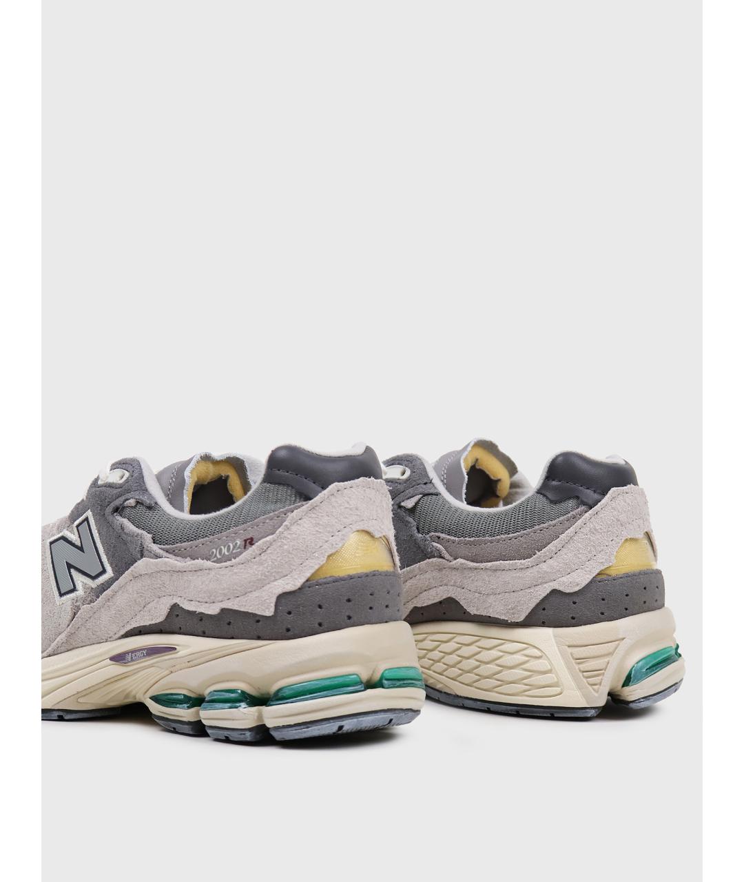 NEW BALANCE Серые замшевые низкие кроссовки / кеды, фото 6