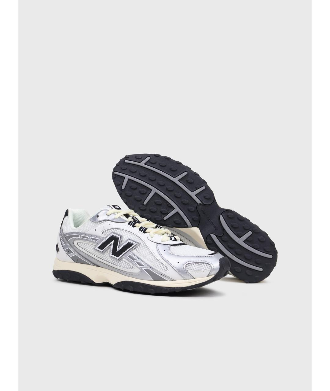 NEW BALANCE Серебряные низкие кроссовки / кеды, фото 2