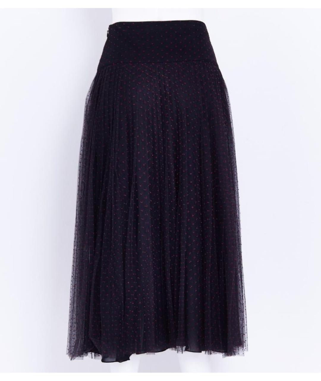 CHRISTIAN DIOR Черная юбка макси, фото 2