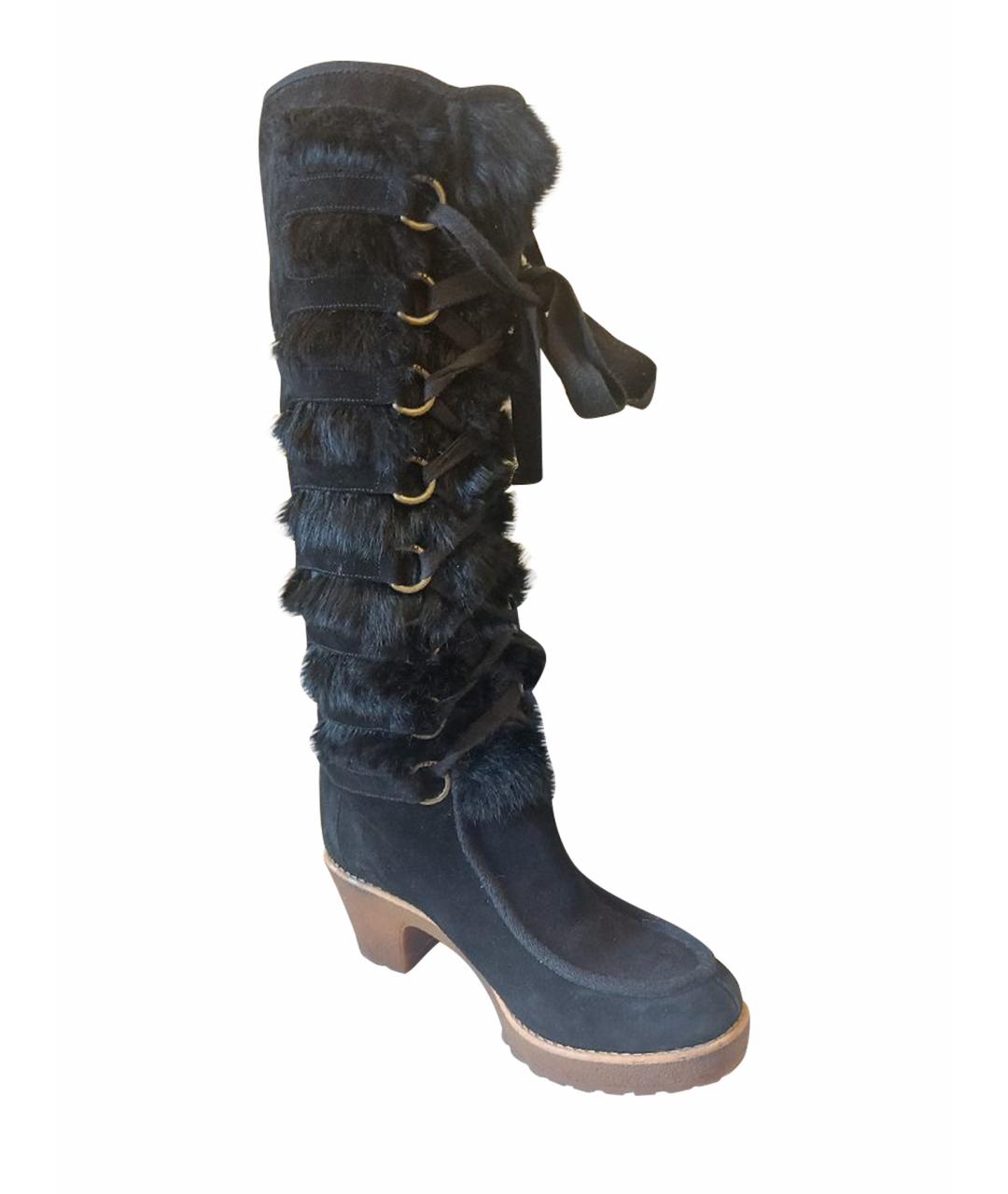 MARC JACOBS Черные сапоги, фото 1