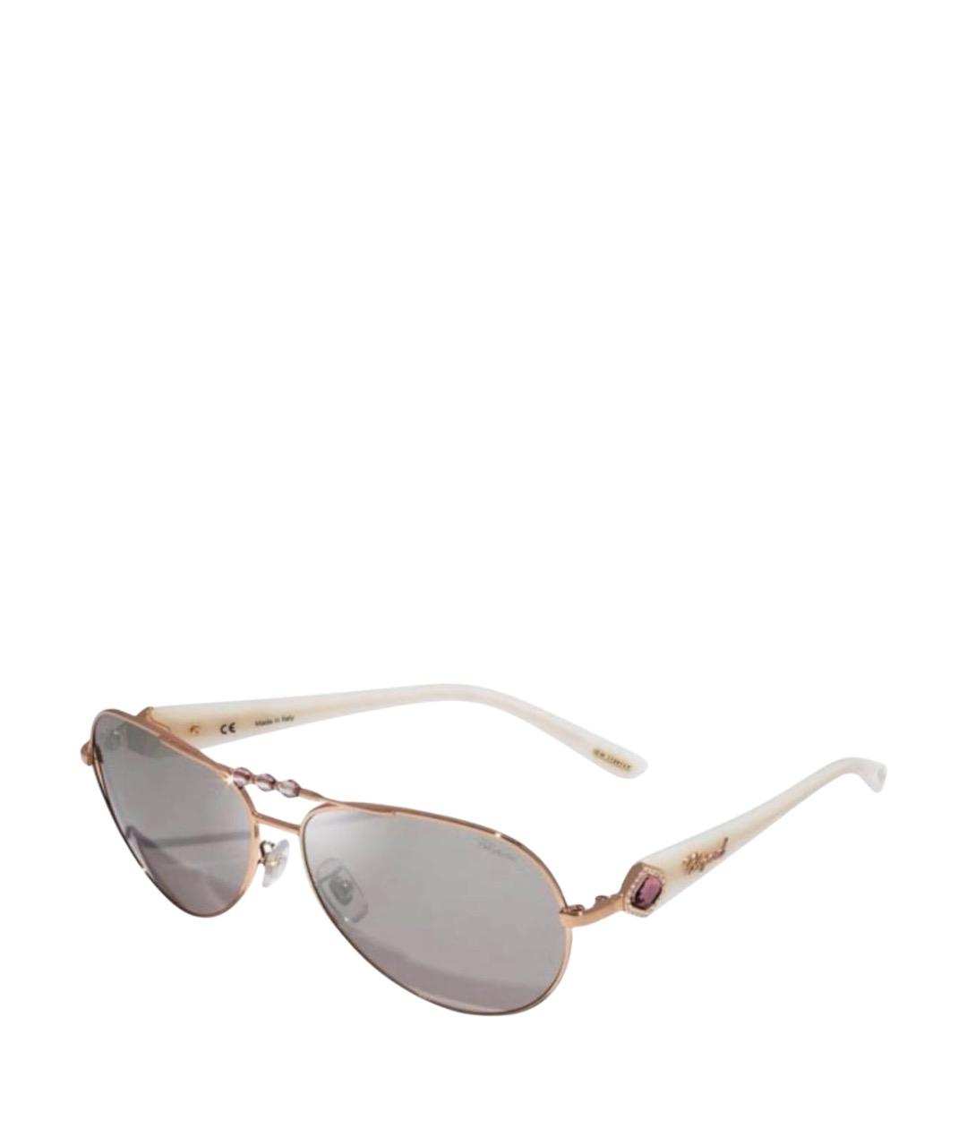 CHOPARD Белые пластиковые солнцезащитные очки, фото 1