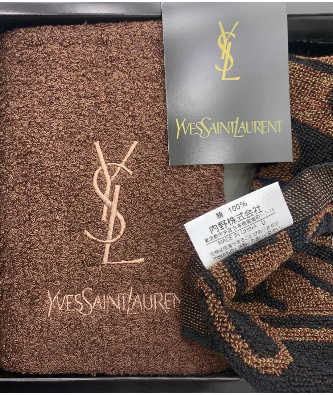 SAINT LAURENT Хлопковое полотенце, фото 4