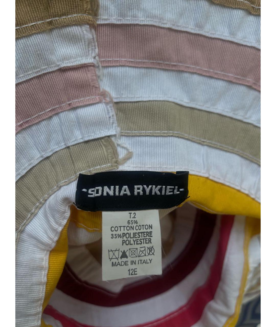 SONIA RYKIEL Мульти хлопковая шляпа, фото 4