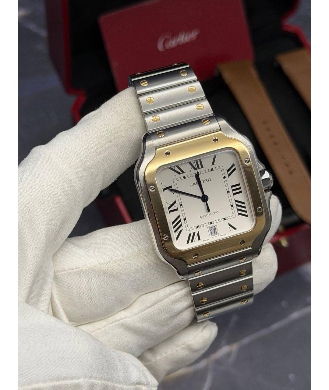 CARTIER Серебряные часы, фото 5