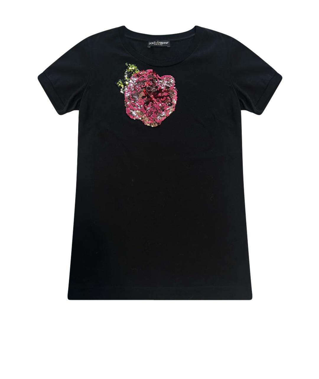 DOLCE&GABBANA Мульти хлопковая футболка, фото 1