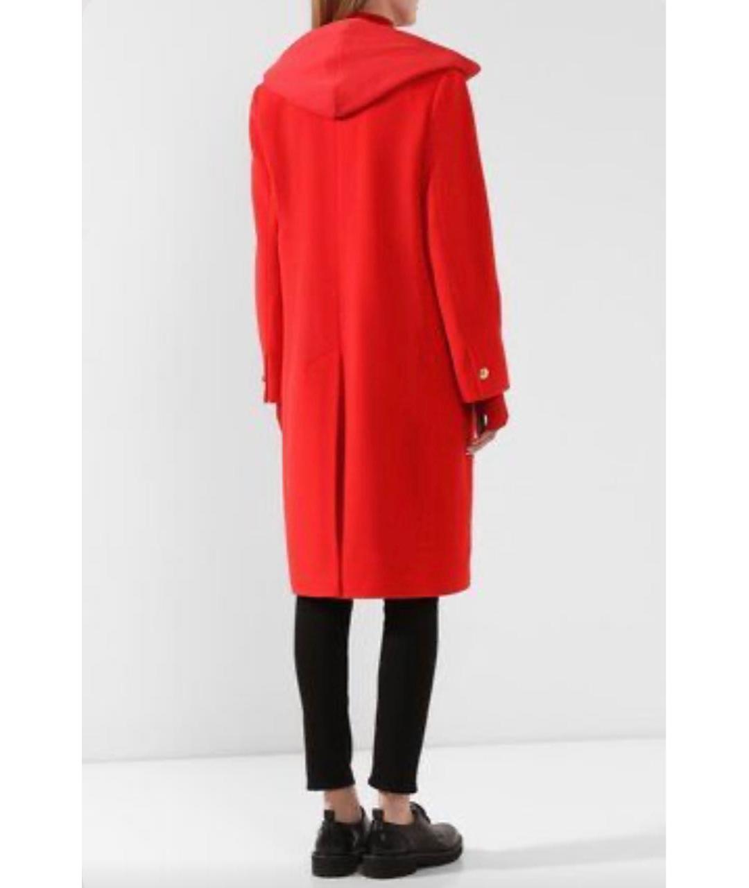 ESCADA Красное шерстяное пальто, фото 8