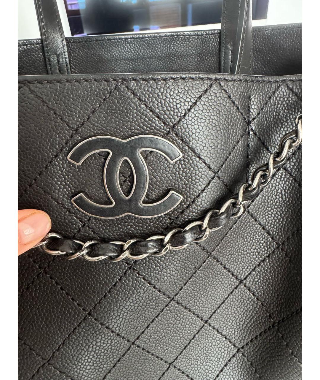 CHANEL Кожаная сумка тоут, фото 6