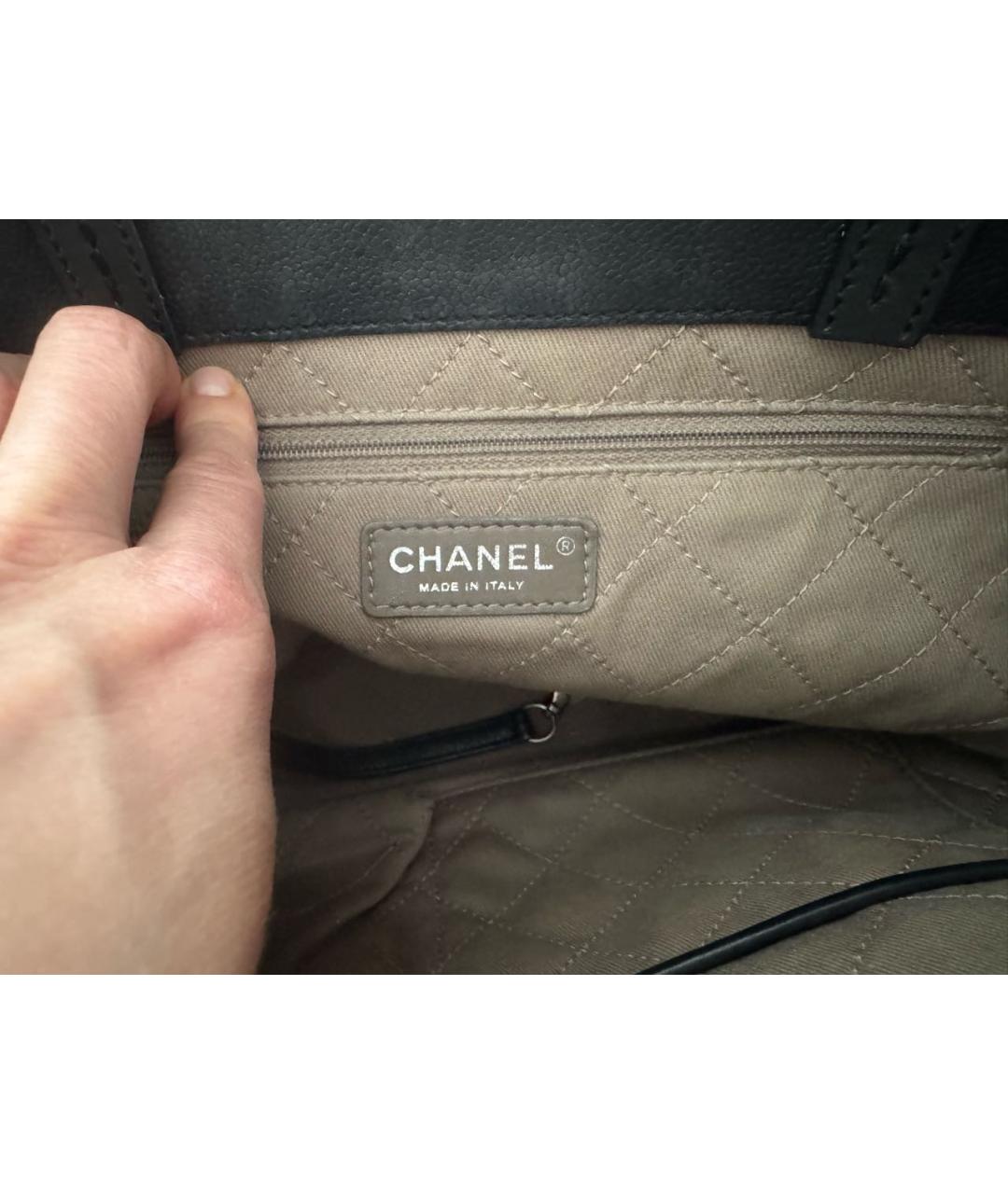 CHANEL Кожаная сумка тоут, фото 7