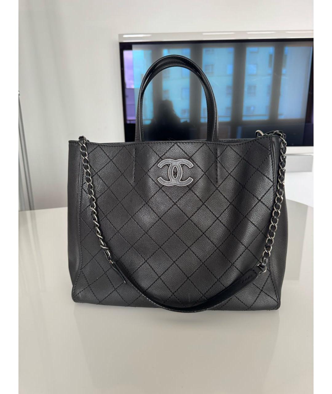 CHANEL Кожаная сумка тоут, фото 9