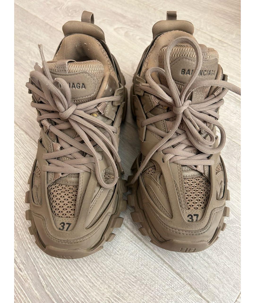BALENCIAGA Коричневые кроссовки, фото 2