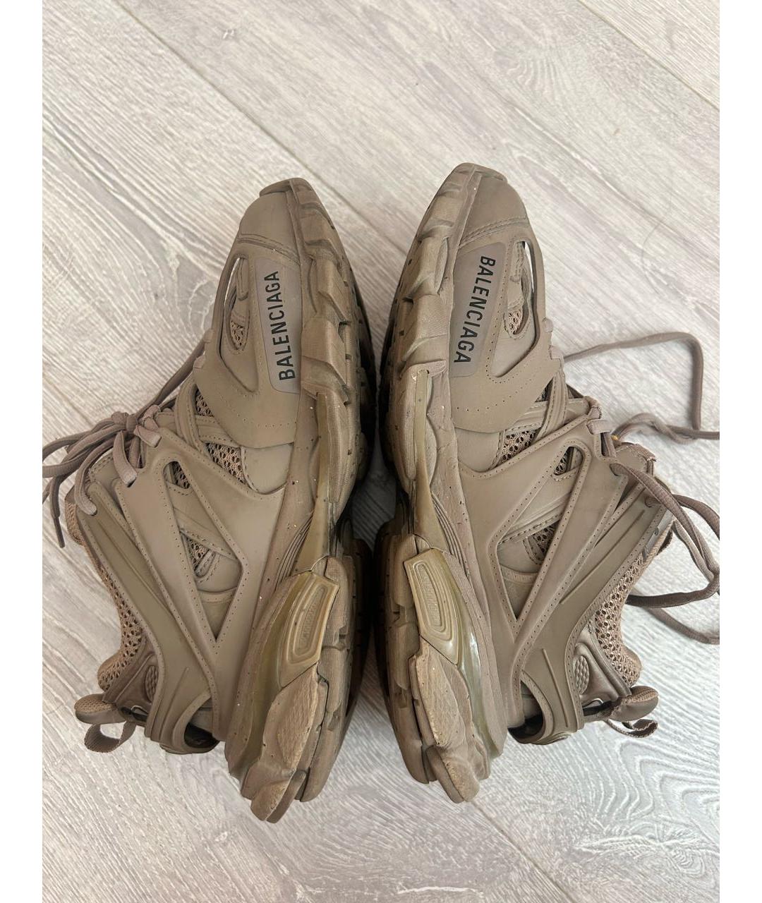 BALENCIAGA Коричневые кроссовки, фото 5