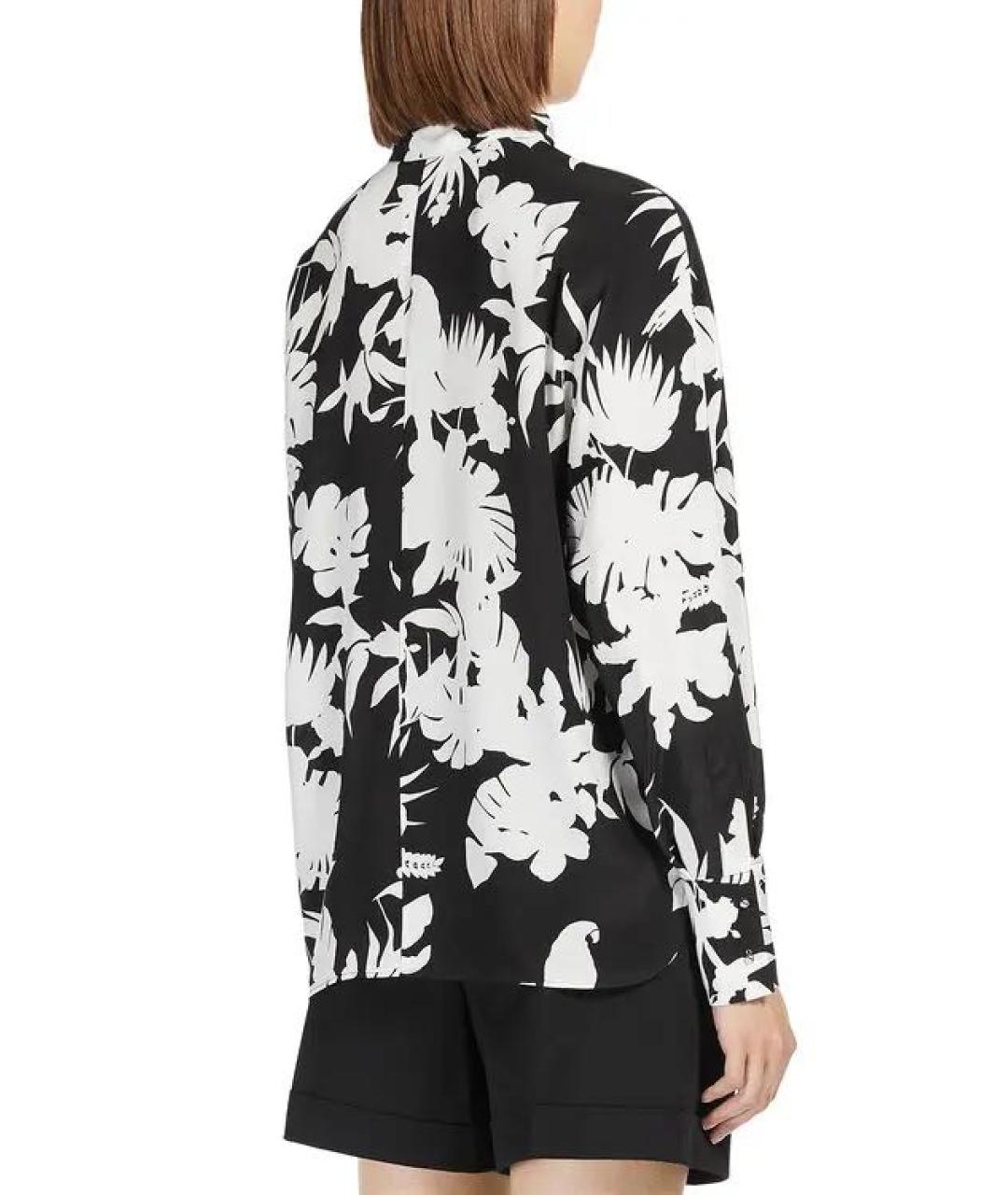 MAX MARA Мульти шелковая блузы, фото 2