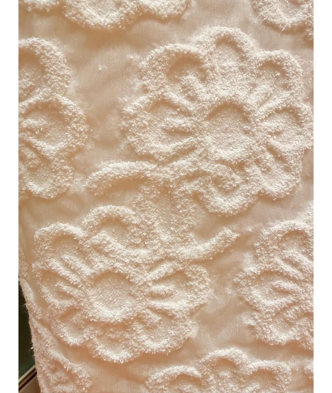 CHANEL Белая юбка мини, фото 4