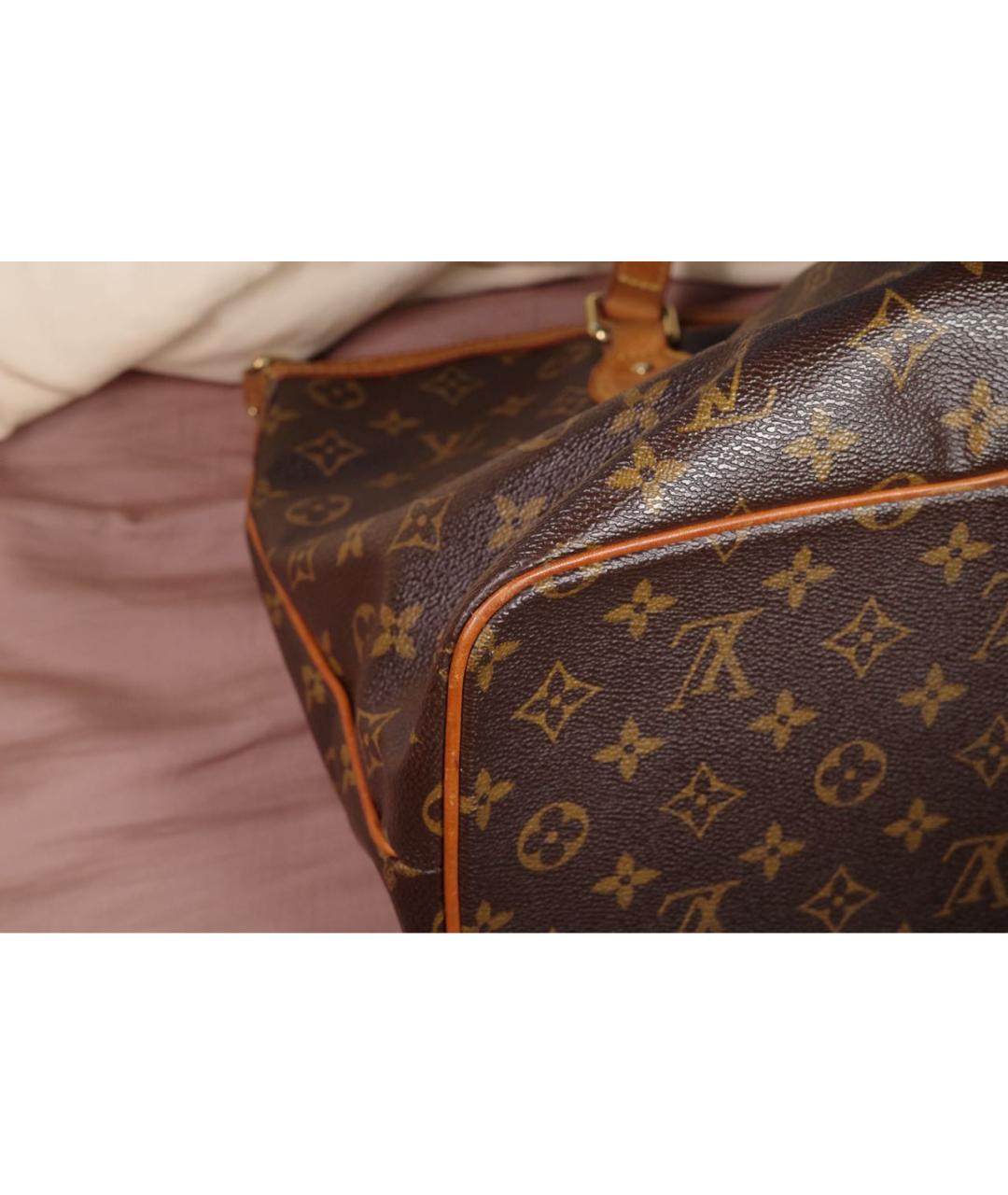LOUIS VUITTON Коричневая сумка тоут, фото 4