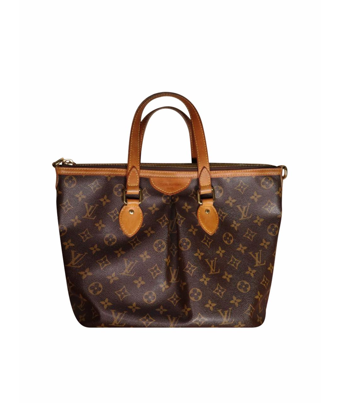 LOUIS VUITTON Коричневая сумка тоут, фото 1
