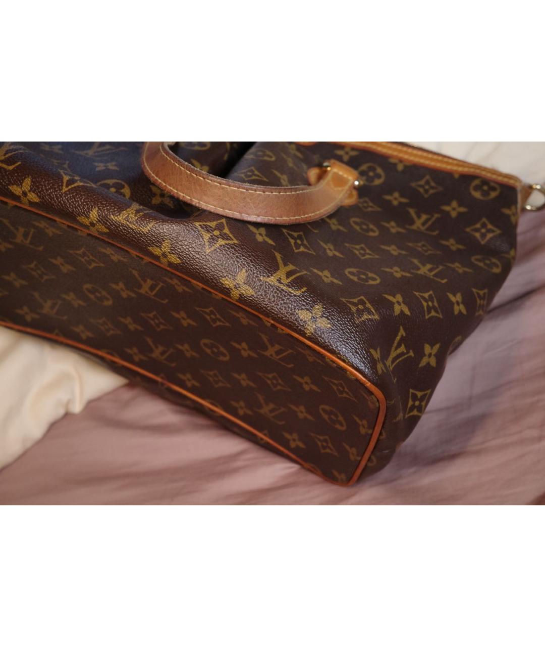 LOUIS VUITTON Коричневая сумка тоут, фото 3