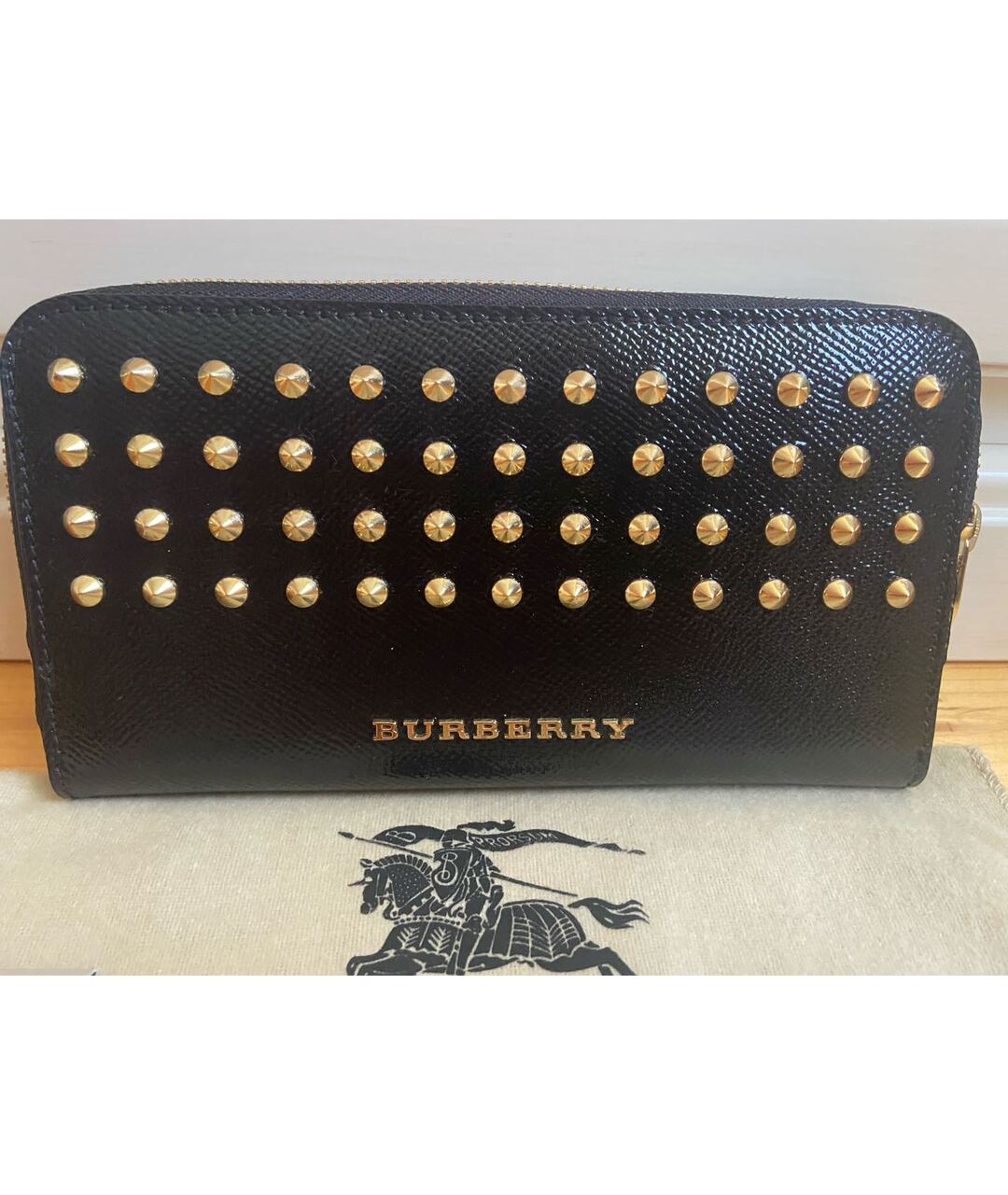 BURBERRY Черный кошелек, фото 2