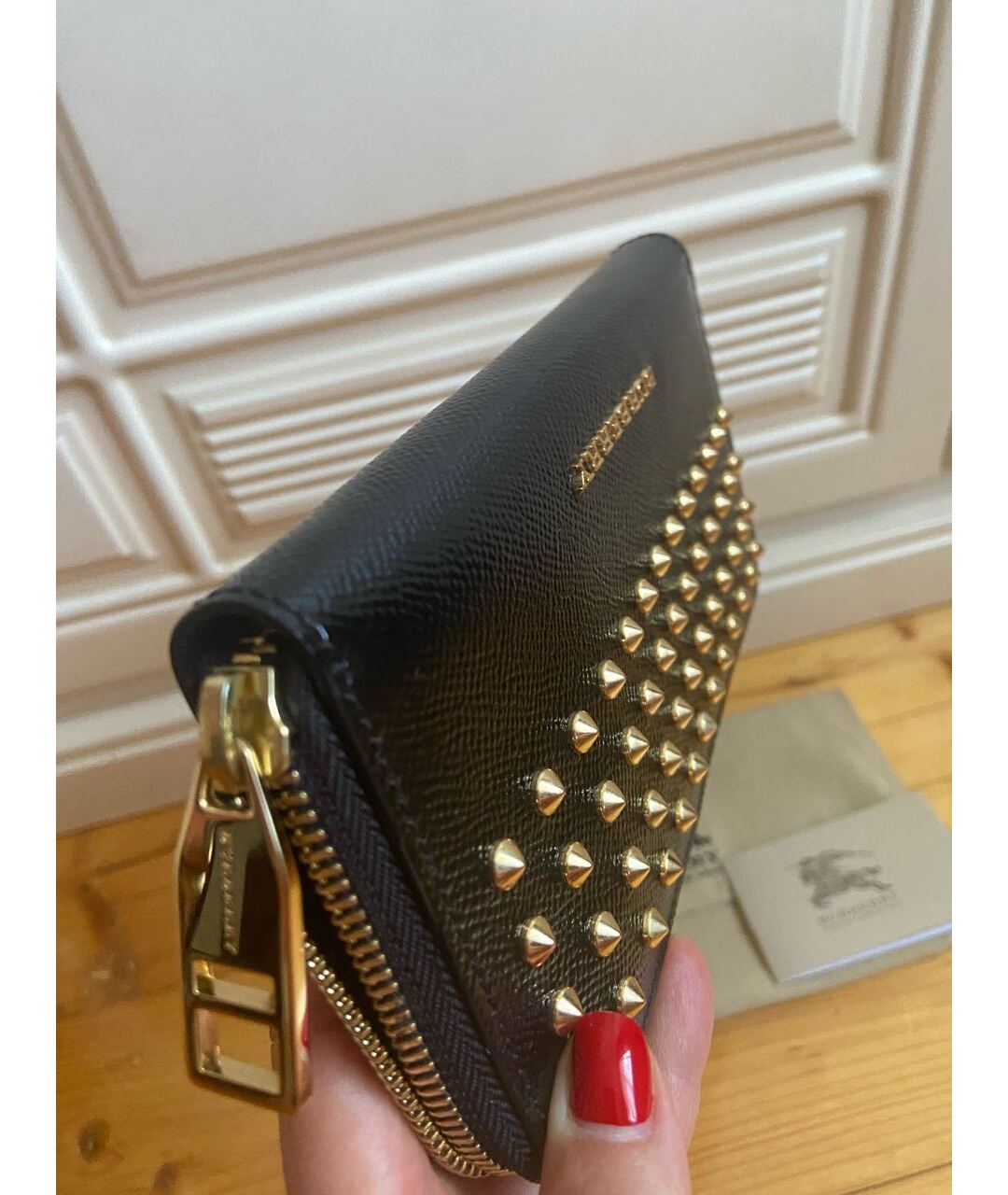 BURBERRY Черный кошелек, фото 3