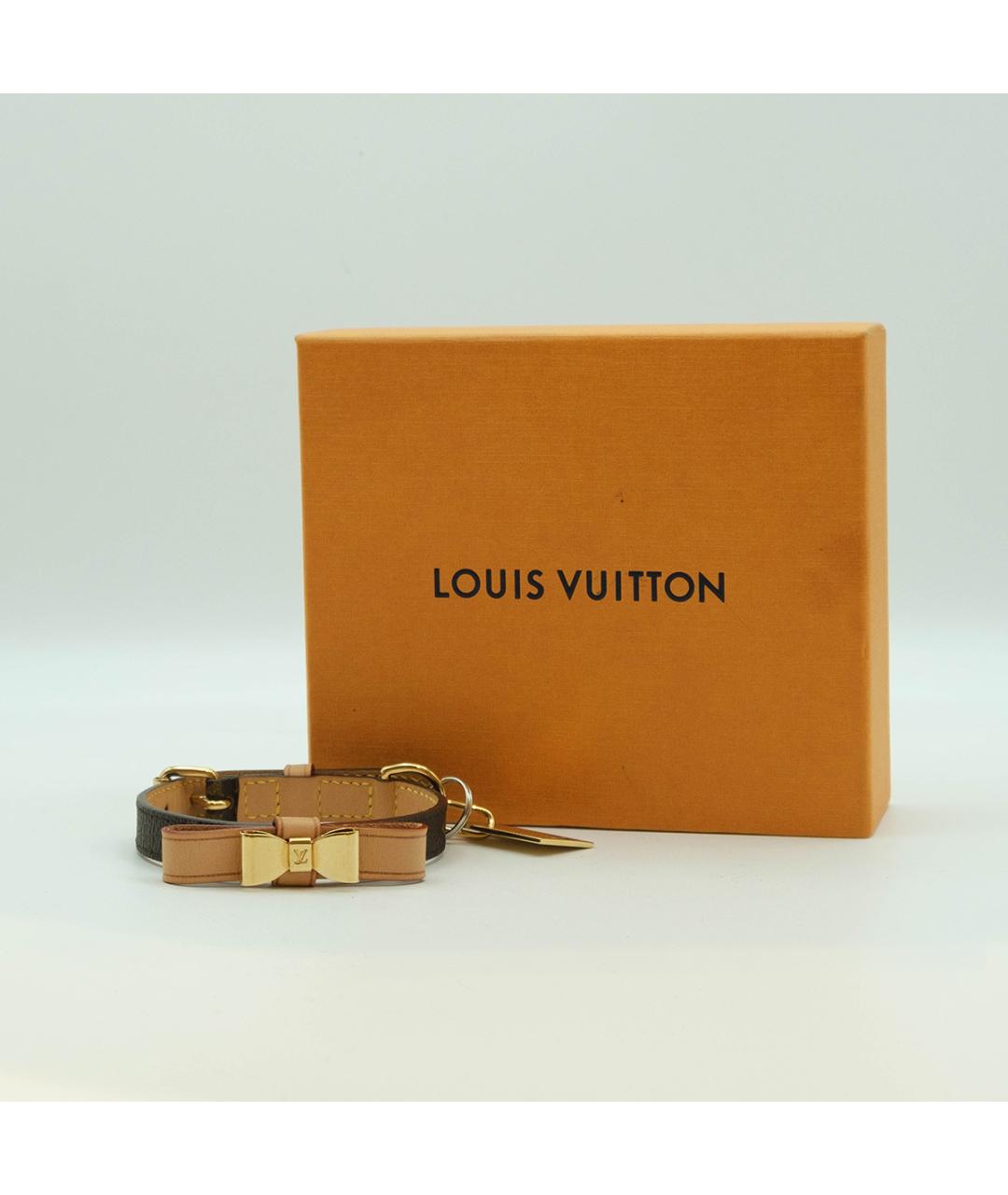 LOUIS VUITTON Коричневый кожаный ремень, фото 7