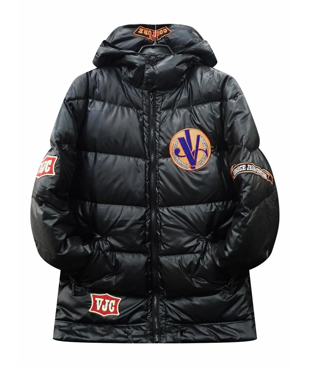 VERSACE JEANS COUTURE Черная полиэстеровая куртка, фото 1