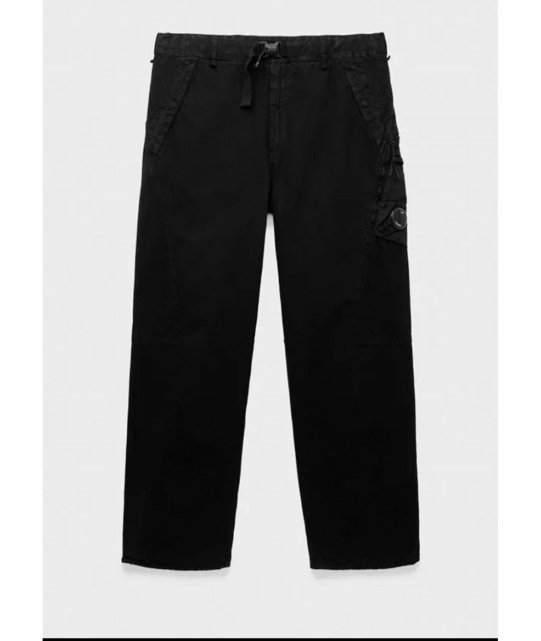CP COMPANY Черные хлопковые повседневные брюки, фото 6